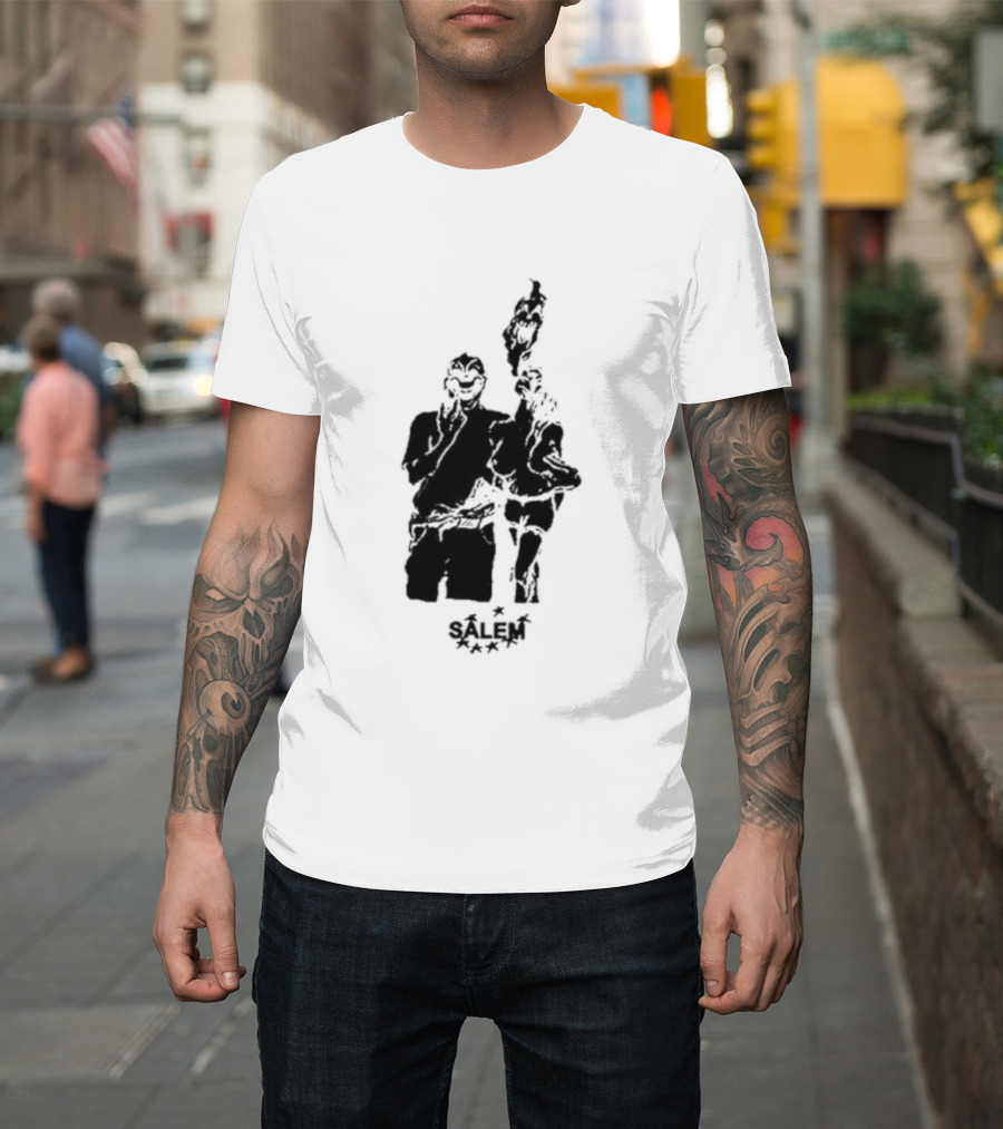 SALEM 2026 Witch Trials Halloween Festival Vintage Lantern T-Shirt