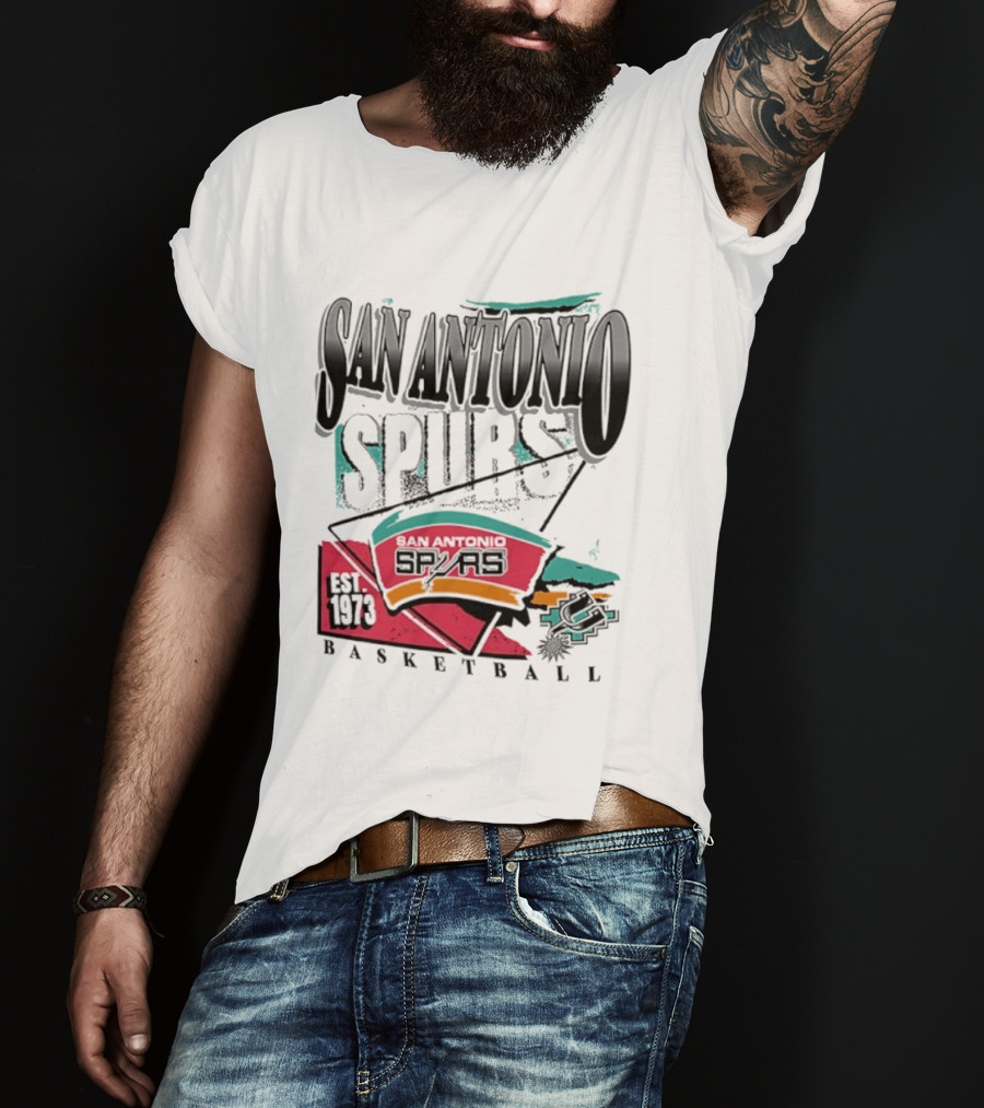 San Antonio Spurs Basketball Est 1973 T-Shirt