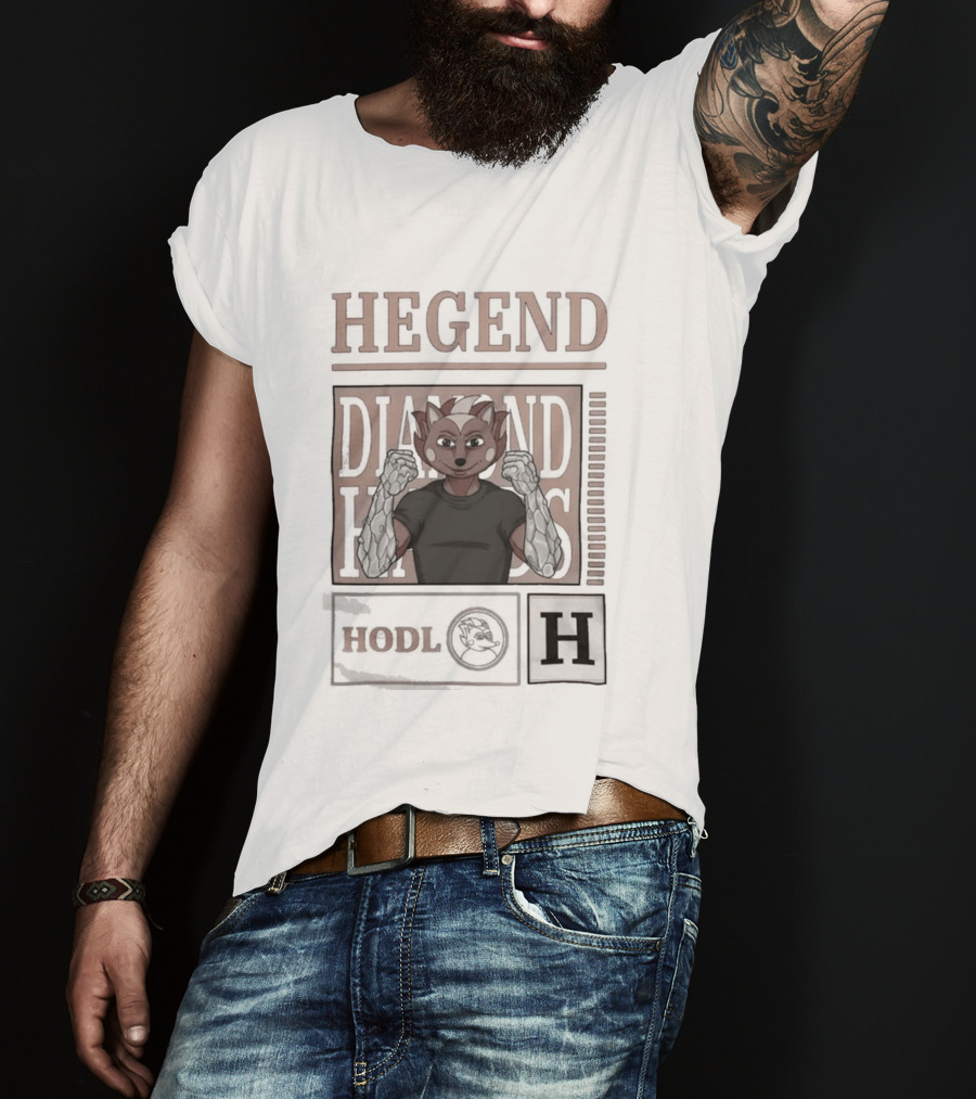 Hegend Diamond Hands Hodl H T-Shirt