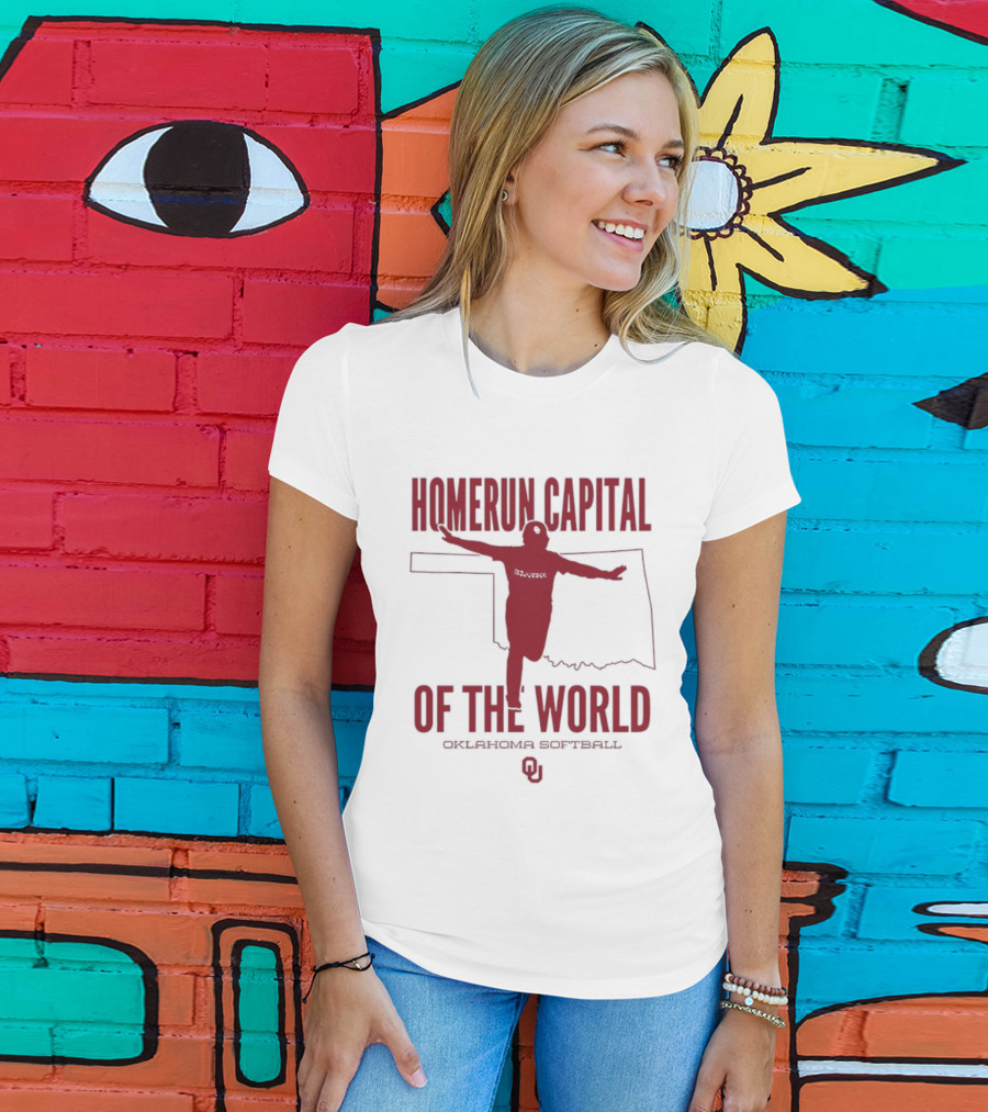 Oklahoma Softball Homerun Capital Of The World T-Shirt
