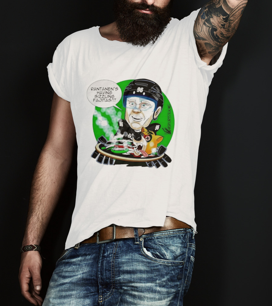 Rantanen's Having Sizzling Fajitas Sports Toons 96 T-Shirt