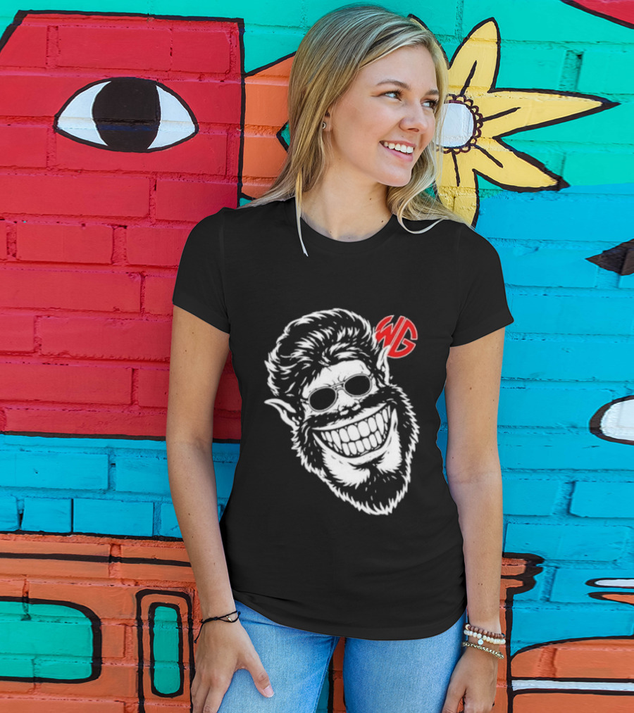 Wolfgang W. Wolfgang Ghoulrilla Biscuits Big Face WG T-Shirt