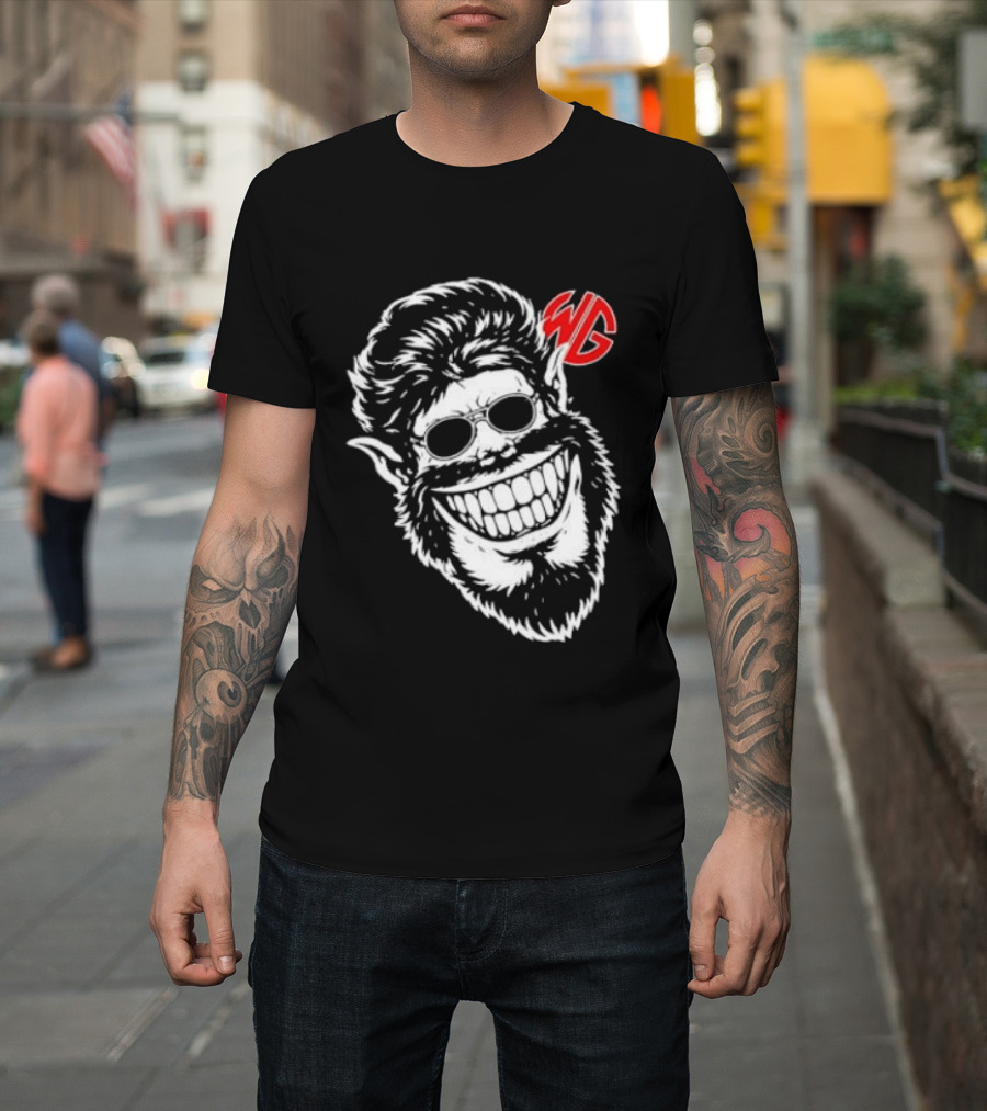 Wolfgang W. Wolfgang Ghoulrilla Biscuits Big Face WG T-Shirt