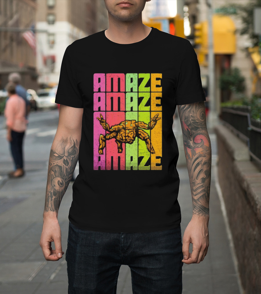 Rocky Project Hail Mary Amaze Amaze Amaze Colorful Alien T-Shirt