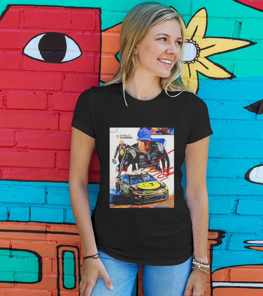 Shane Van Gisbergen NASCAR Red Bull New Zealander Racing Driver #97 T-Shirt