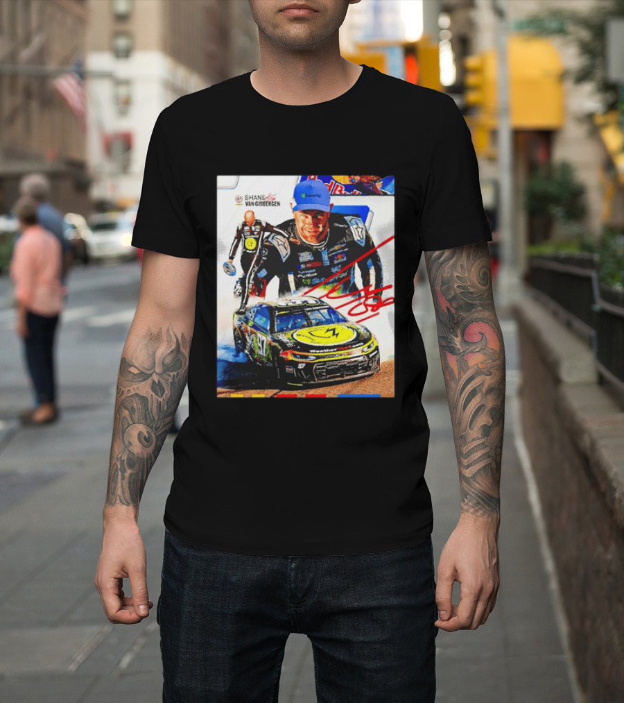 Shane Van Gisbergen NASCAR Red Bull New Zealander Racing Driver #97 T-Shirt