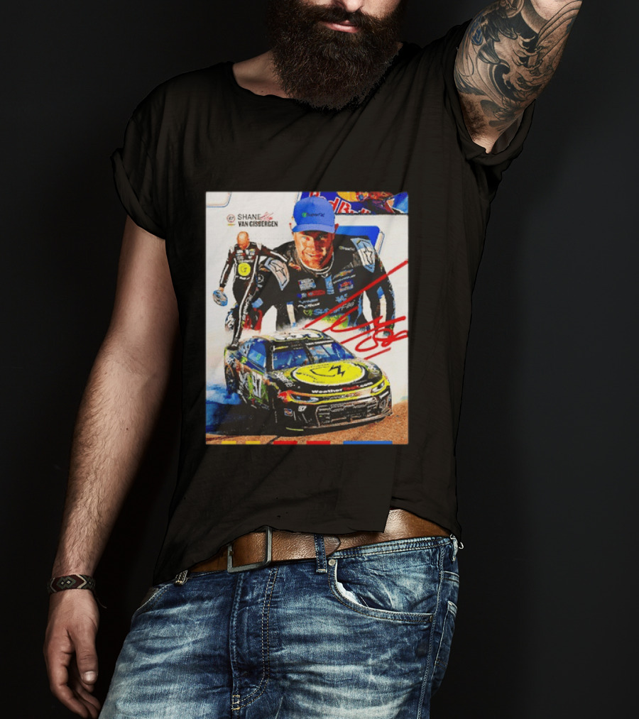 Shane Van Gisbergen NASCAR Red Bull New Zealander Racing Driver #97 T-Shirt