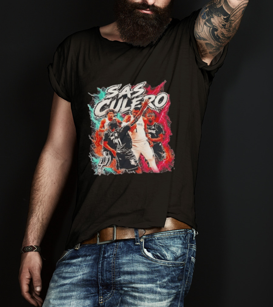 SAS Culero Spurs Flagrant Foul Elbow Action T-Shirt