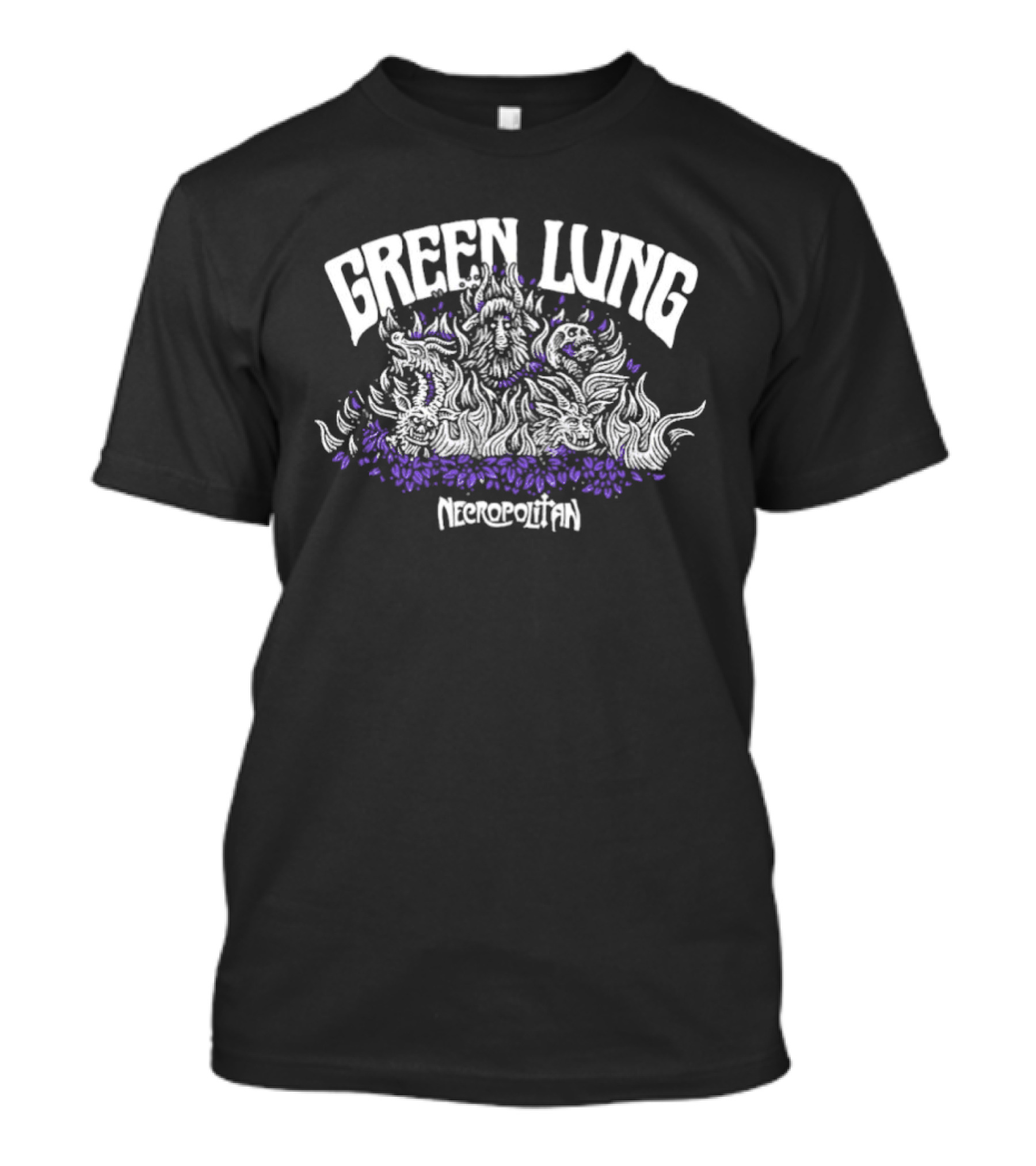 Green Lung Necropolitan Purple Smoke T-Shirt