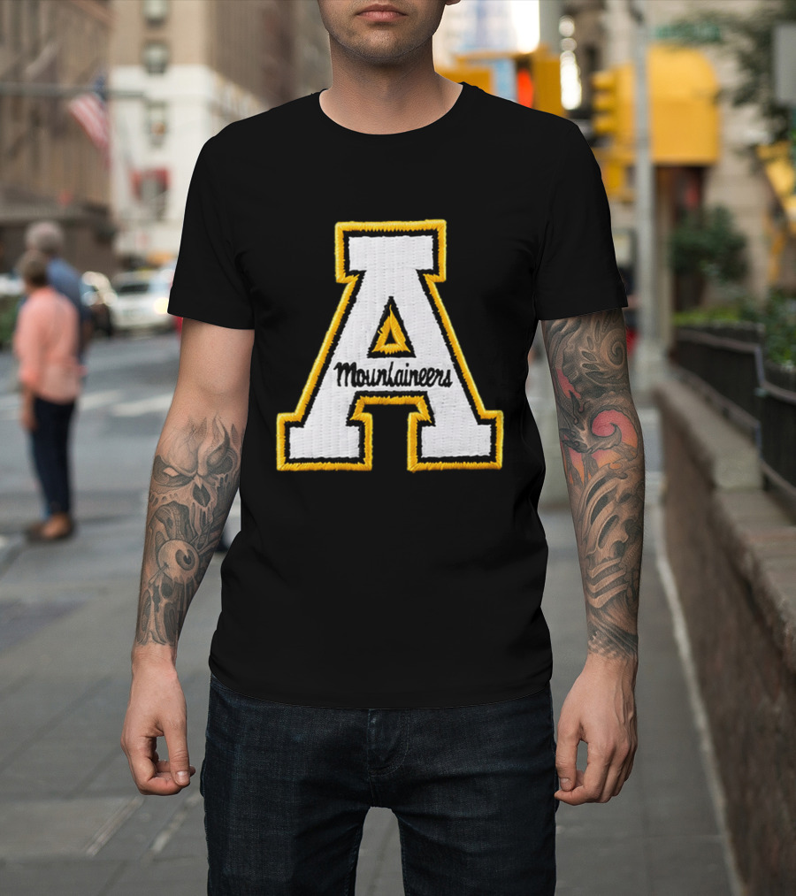 App State Mountaineers Trucker Hat Embroidered Patch 2026 Corduroy T-Shirt