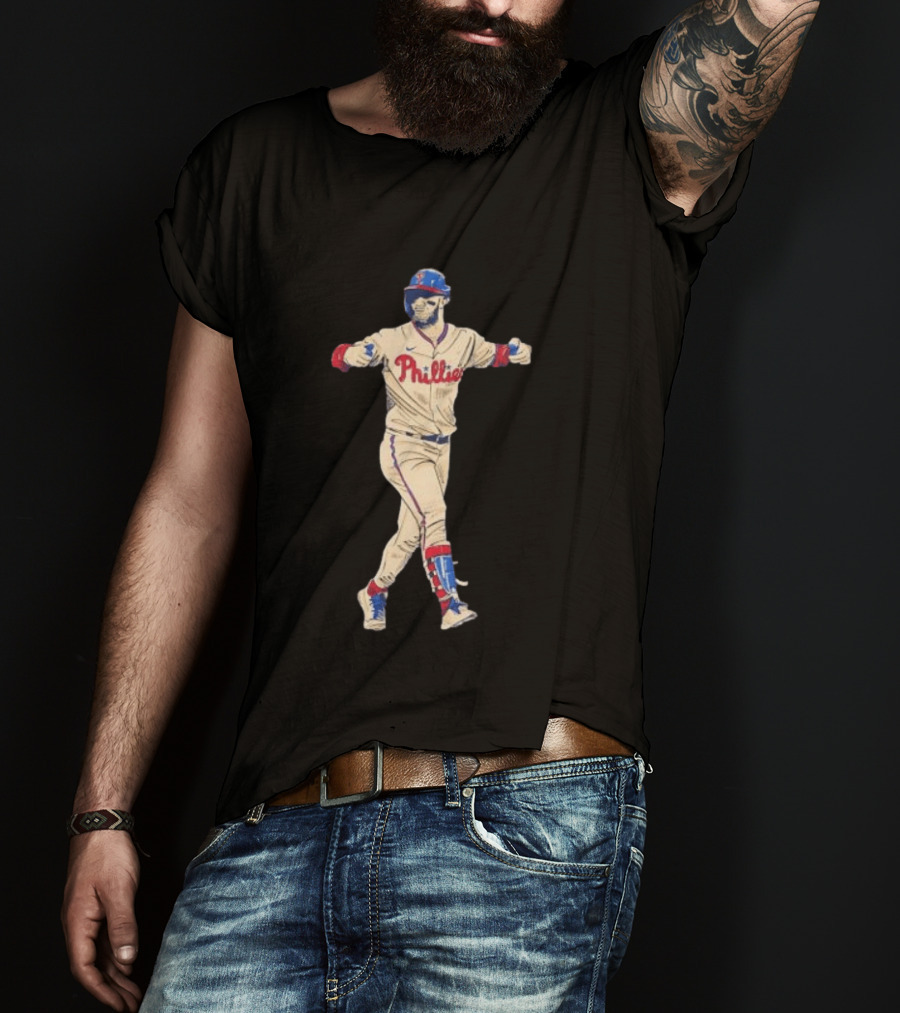 Bryson Stott Philadelphia Phillies Baseball Celebration Grand Slam Victory T-Shirt