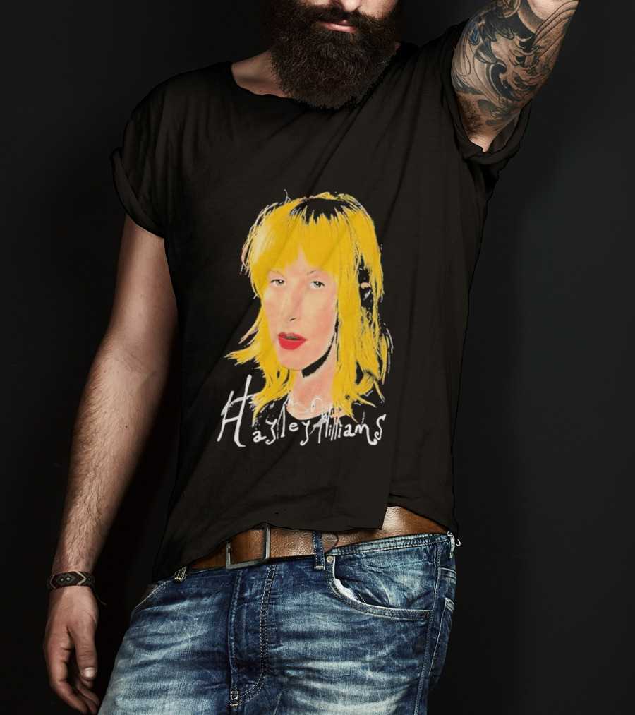 Hayley Williams 2026 Blonde Hair Red Lips T-Shirt