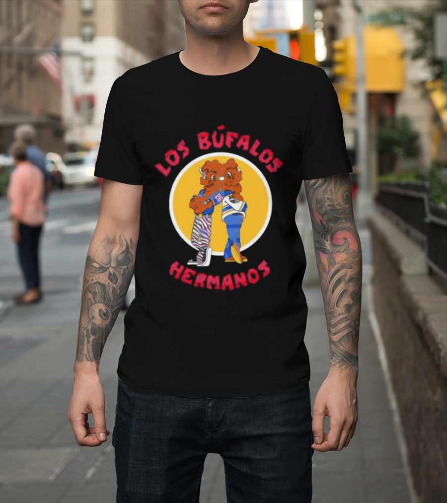 Los Búfalos Hermanos Buffalo Sports Team T-Shirt