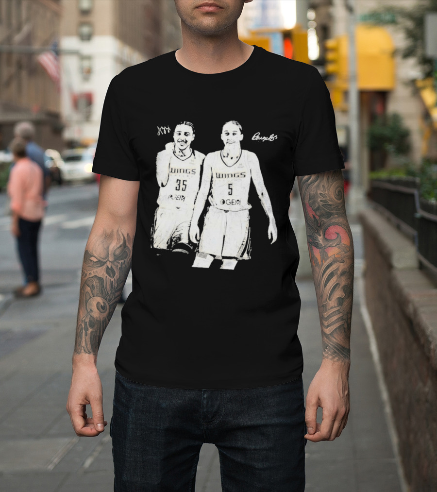 Azzi Fudd Paige Bueckers Basketball Number 35 5 WNBA T-Shirt