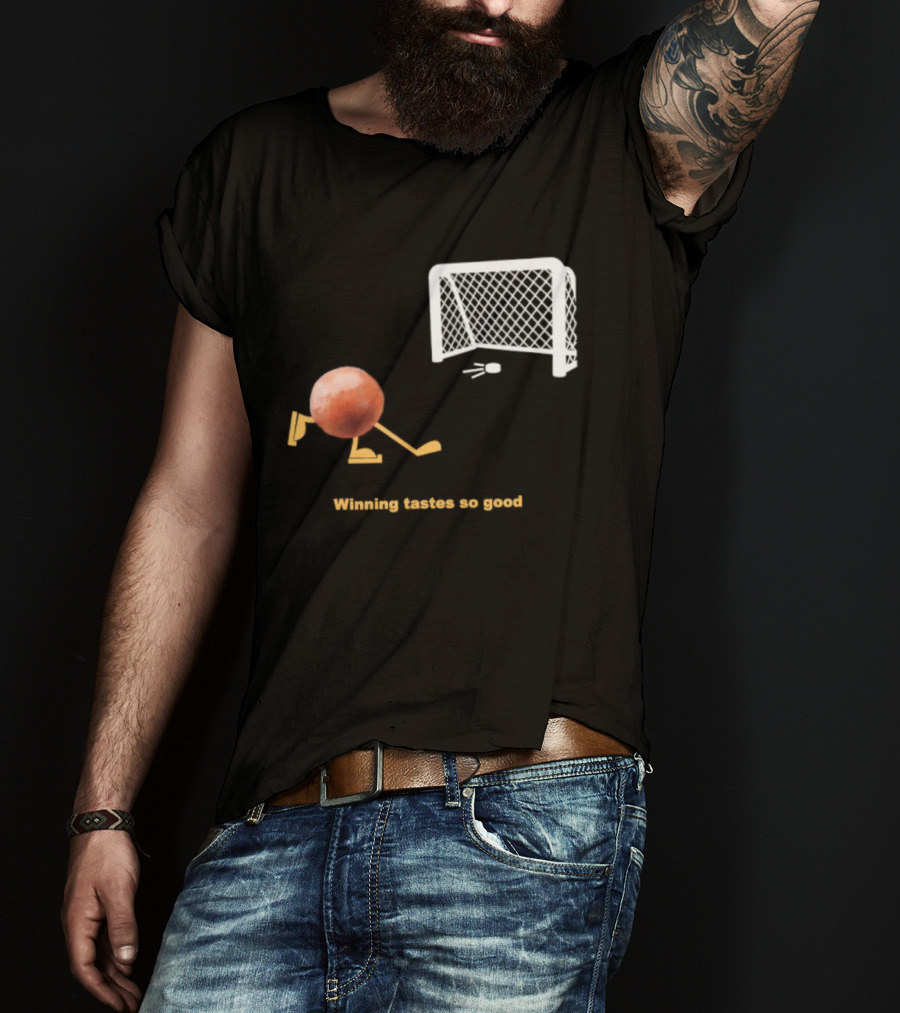 Buffalo Sabres Winning Tastes So Good Hockey Game Humor T-Shirt