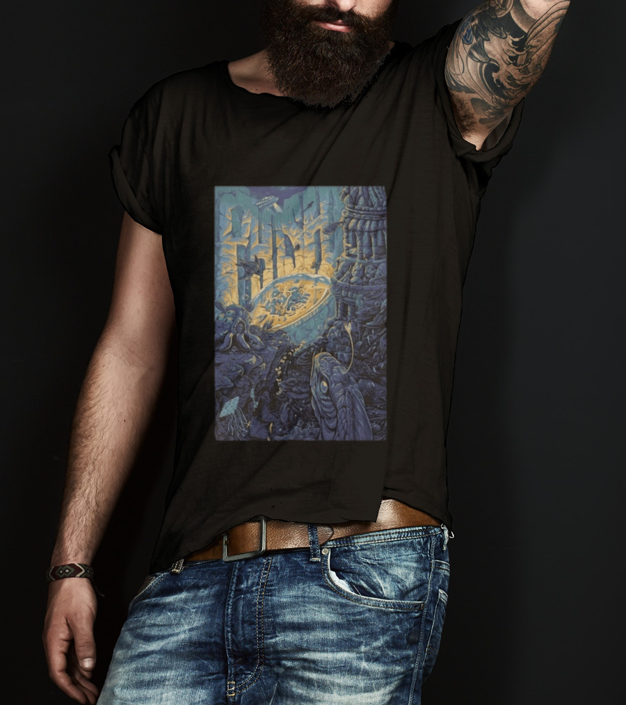 Phish 4 25 2026 Las Vegas NV Underwater Concert T-Shirt