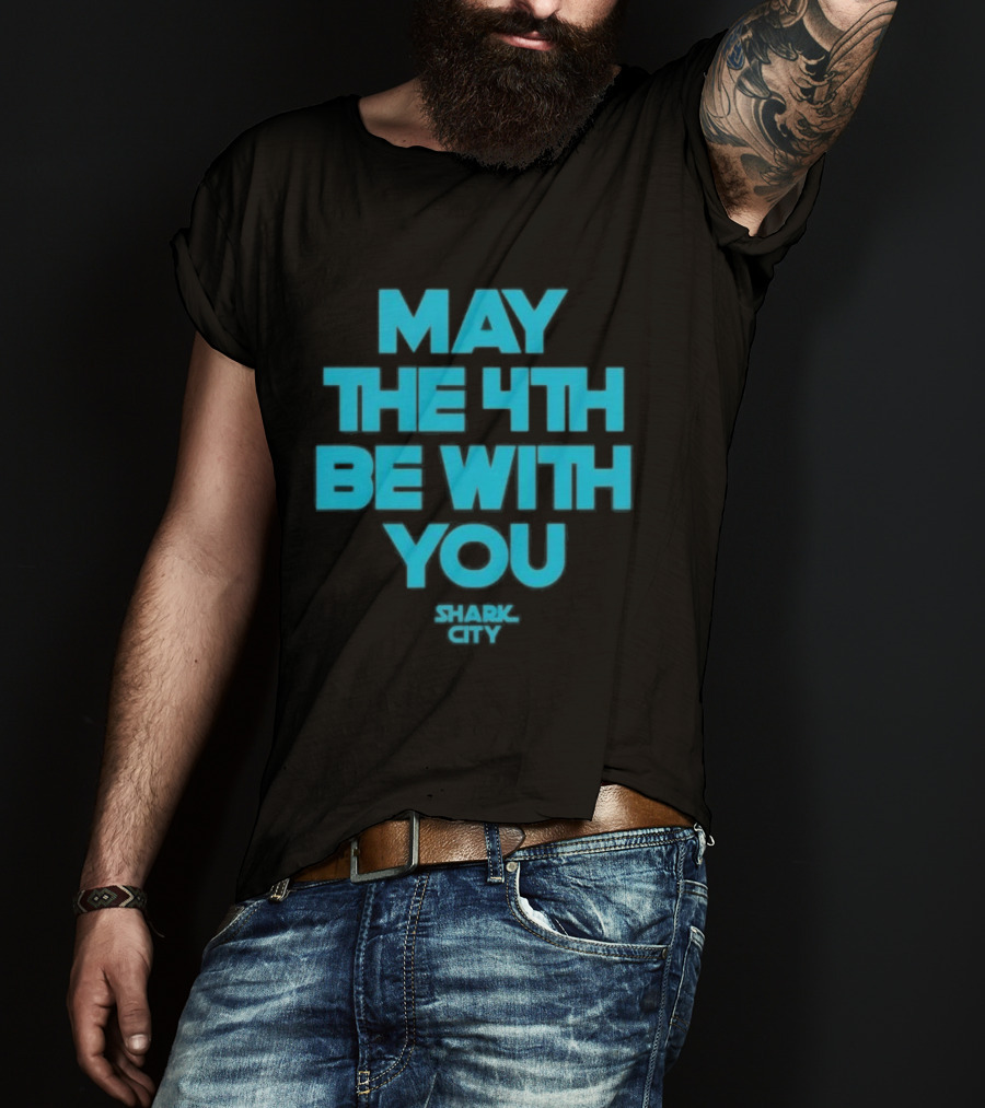 San Jose Sharks May The 4th Be With You Star Wars T-Shirt