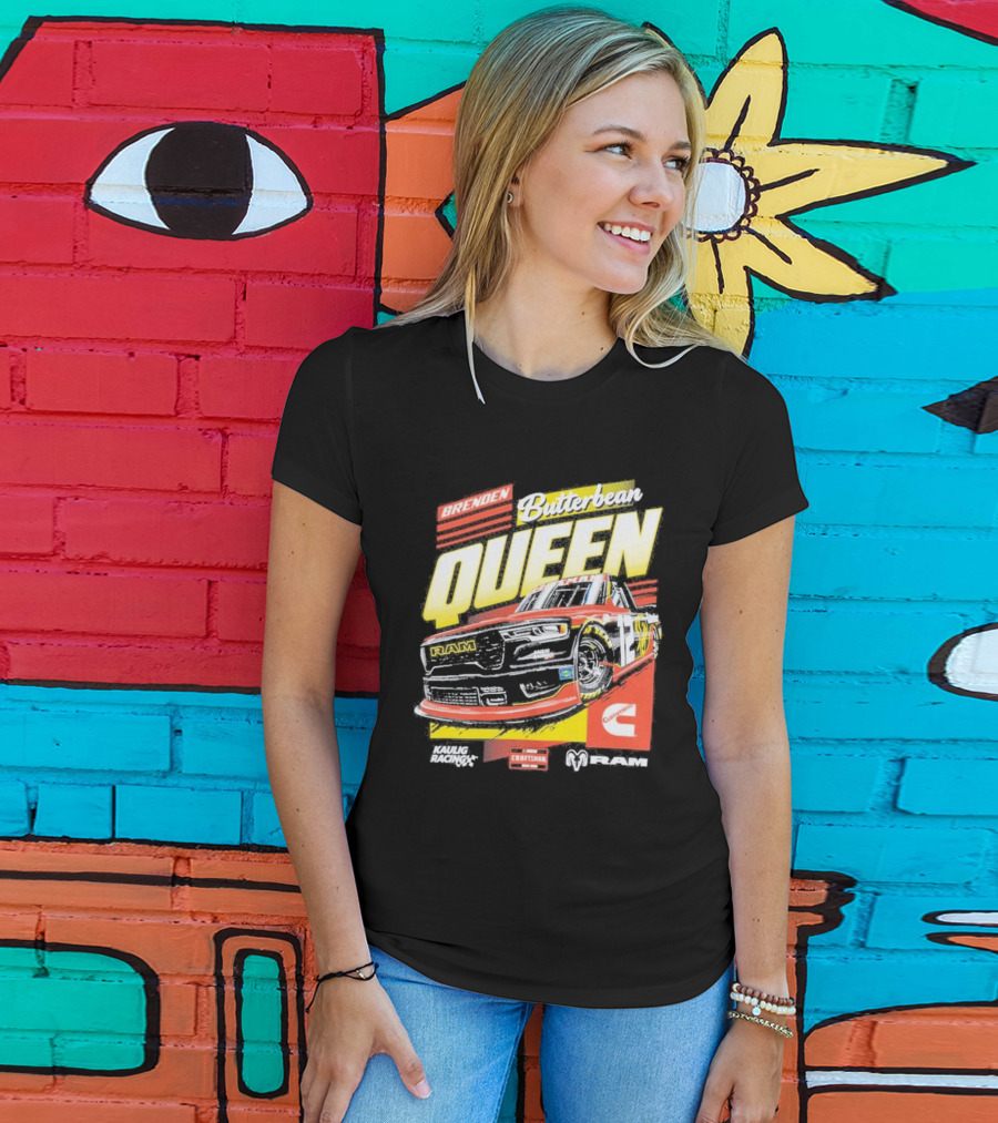Brenden Butterbean Queen Kaulig Racing Cummins Cottonelle NASCAR Car T-Shirt