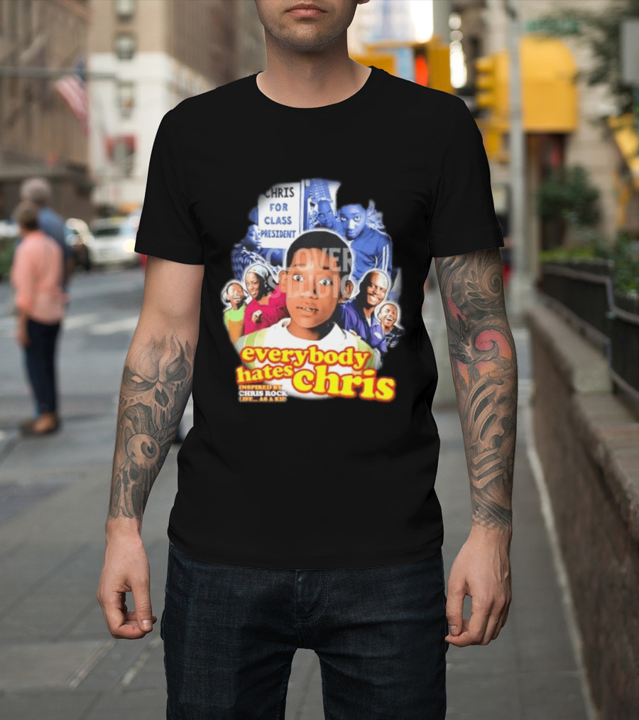 Everybody Hates Chris Inspired By Chris Rock Chris For Class President T-Shirt