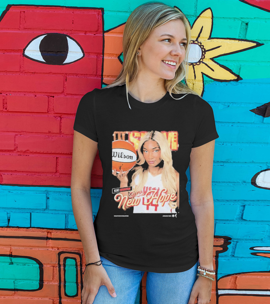 SLAM 262 DC's New Hope Washington Mystics Kiki Iriafen T-Shirt