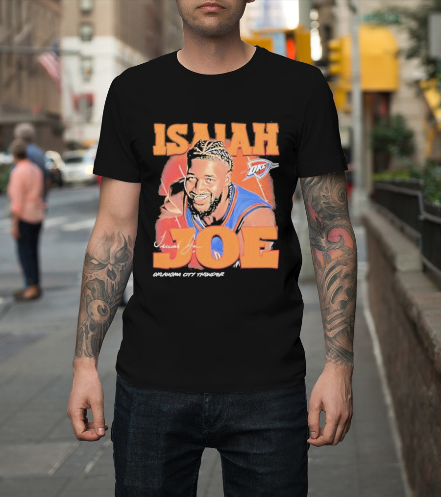 Isaiah Joe Oklahoma City Thunder Airbrush Signature T-Shirt