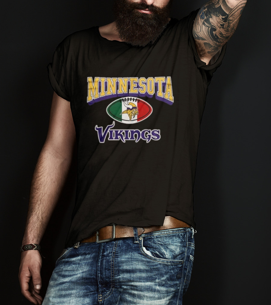 Minnesota Vikings 2026 Mexico City Game NFL Team T-Shirt