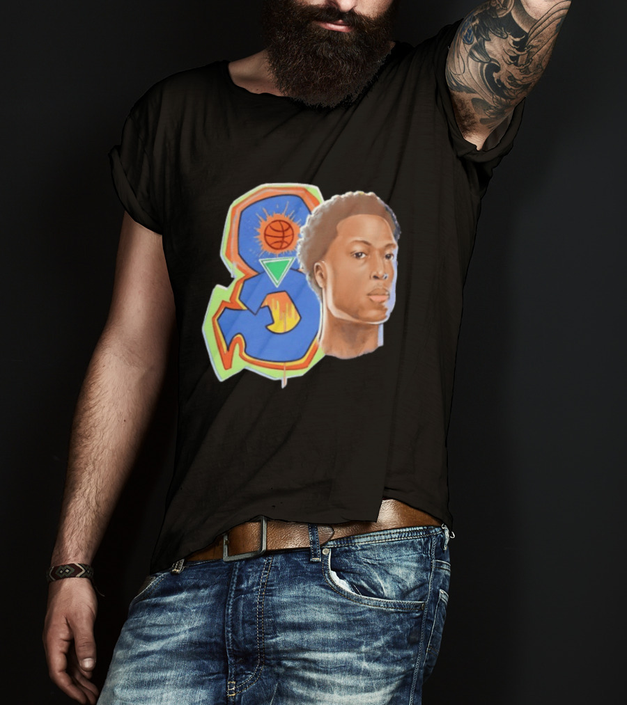 OG Anunoby OG8 New York Knicks Basketball Art NBA T-Shirt