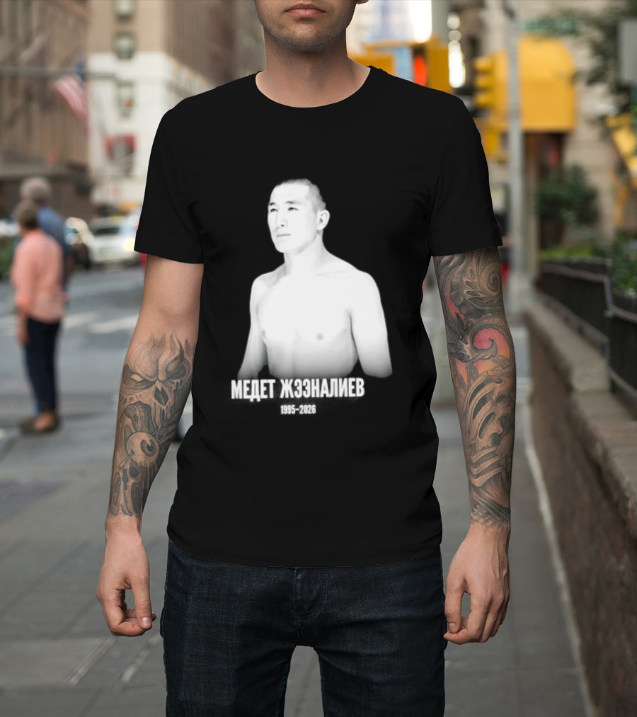 Medet Zheenaliev Memorial Tribute 1995 2026 T-Shirt
