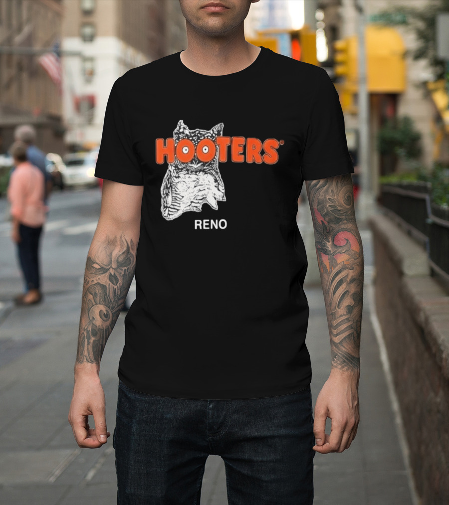 Naz Reid Hooters Reno Owl T-Shirt