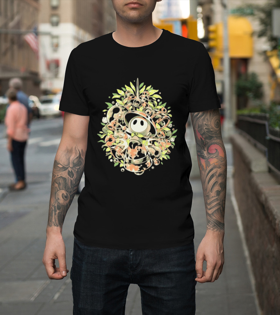 Hopeful Pilgrim Hollow Knight Silksong Video Game Aesthetic T-Shirt