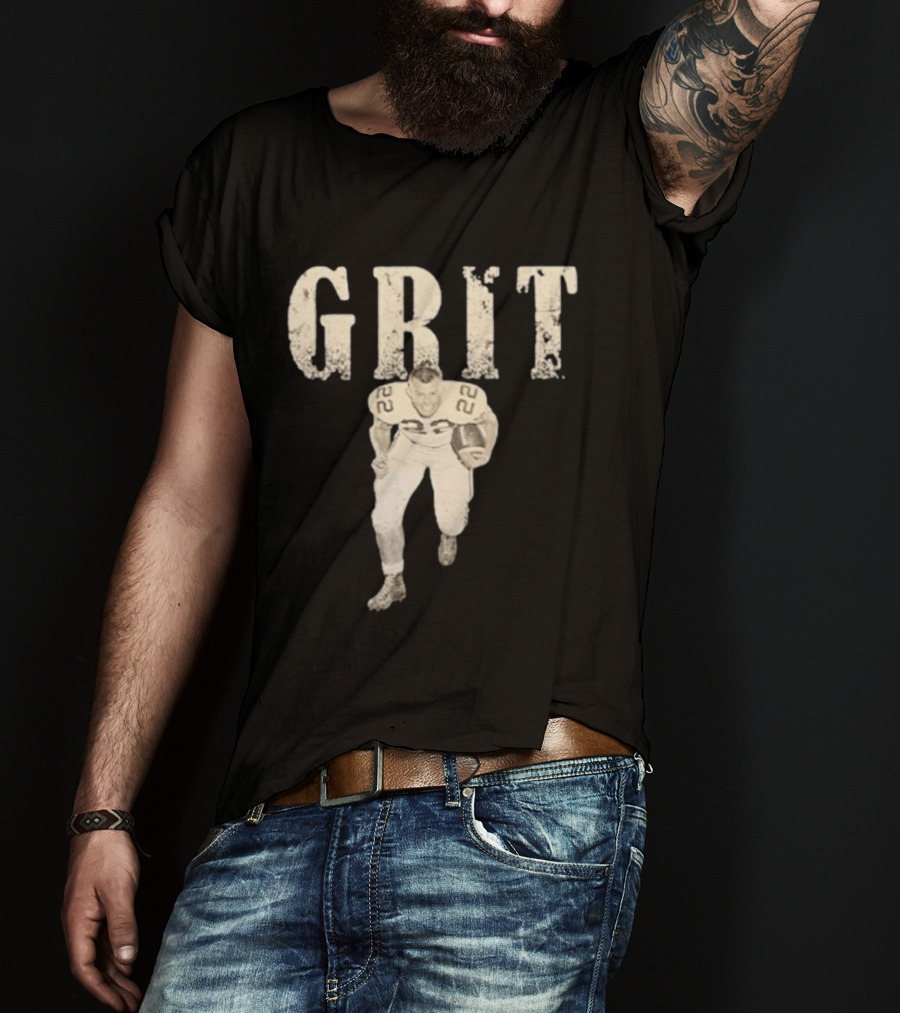 True Grit Joe DeLany Football Legend Number 22 T-Shirt