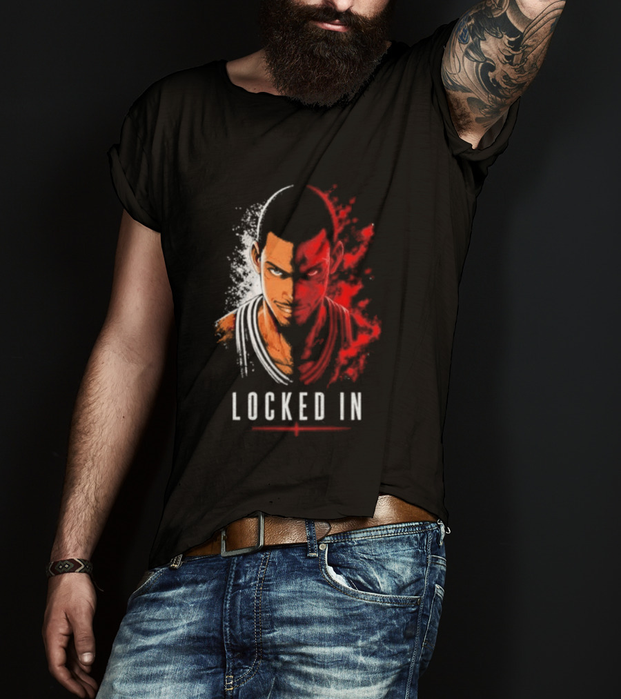 Victor Wembanyama Locked In Spurs Basketball Dual Color T-Shirt