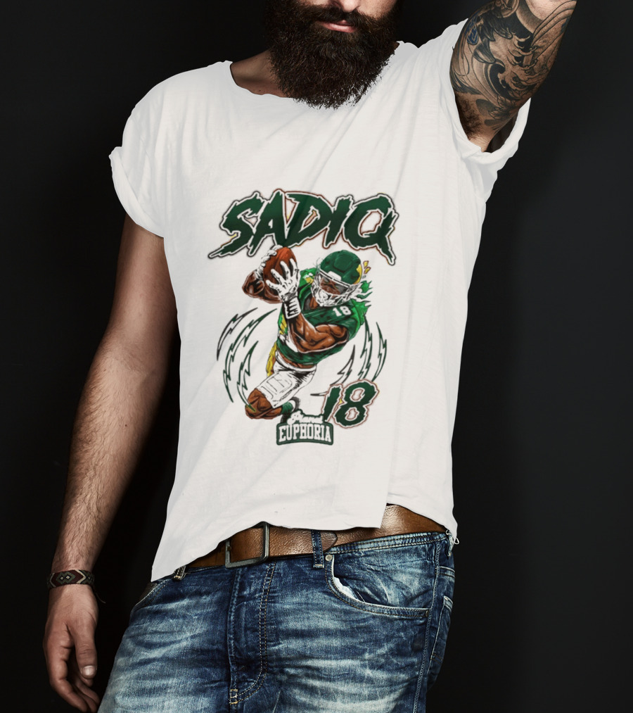 Sadiq Euphoria Football Catch 18 T-Shirt
