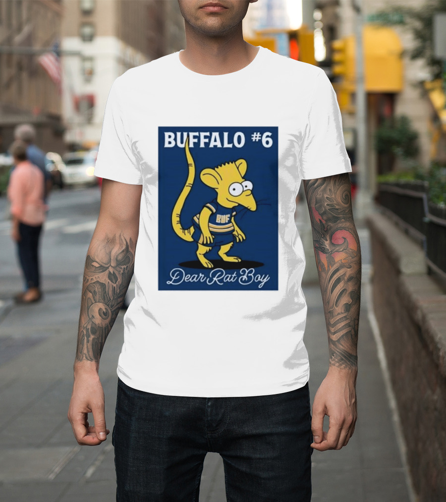 Buffalo #6 Dear Rat Boy BUF Jersey T-Shirt
