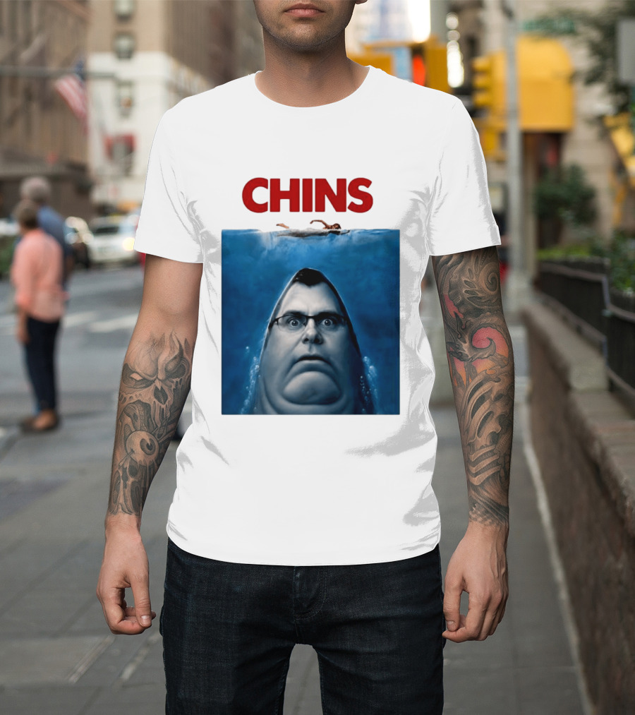 Chins X Jaws Movie T-Shirt