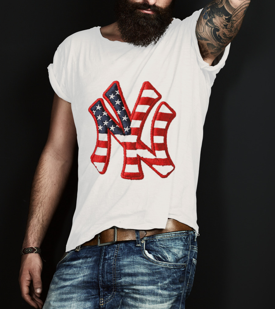 Yankees 4th Of July Stars And Stripes NY 2026 Giveaway T-Shirt