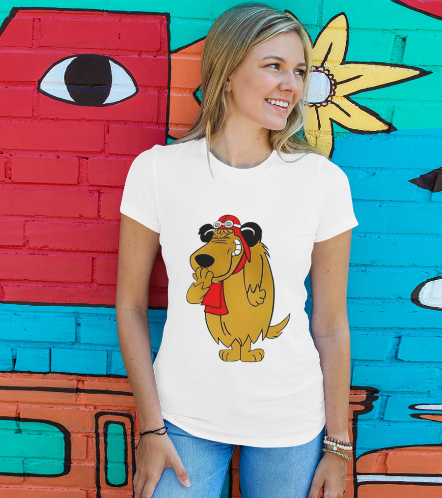 Muttley Dog Wacky Races Cartoon T-Shirt