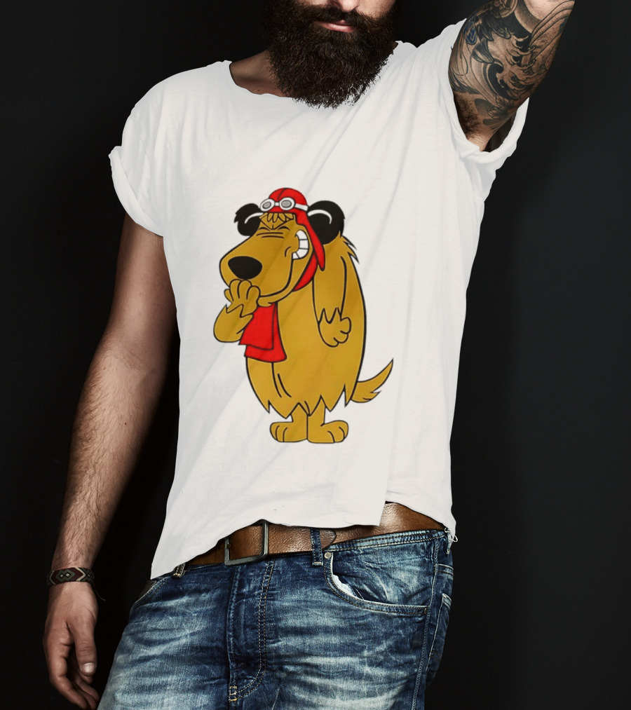 Muttley Dog Wacky Races Cartoon T-Shirt