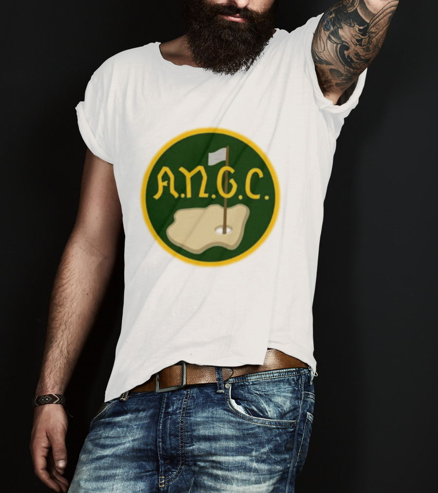 Cameron Young ANGC Golf Emblem Circular Crest T-Shirt