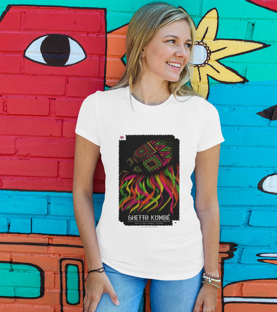 Ghetto Kumbé Centro Nacional De Las Artes Delia Zapata Olivella Bogotá Colombia Mayo 15 2026 T-Shirt