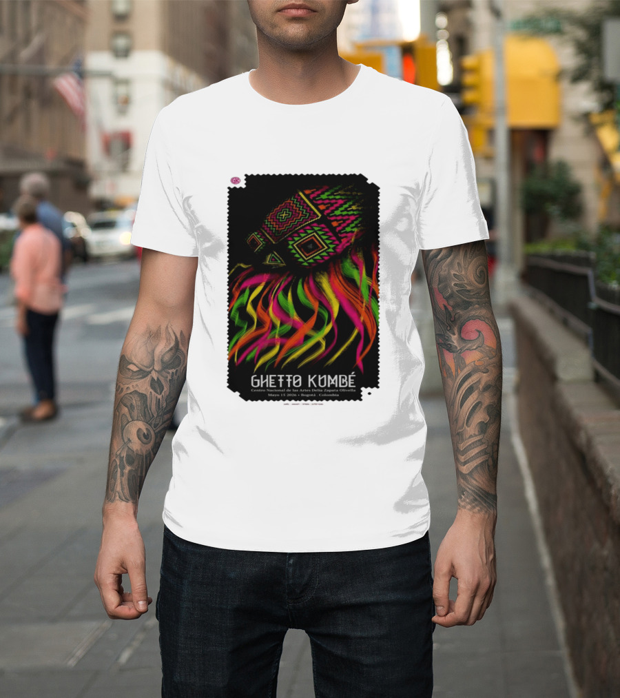 Ghetto Kumbé Centro Nacional De Las Artes Delia Zapata Olivella Bogotá Colombia Mayo 15 2026 T-Shirt