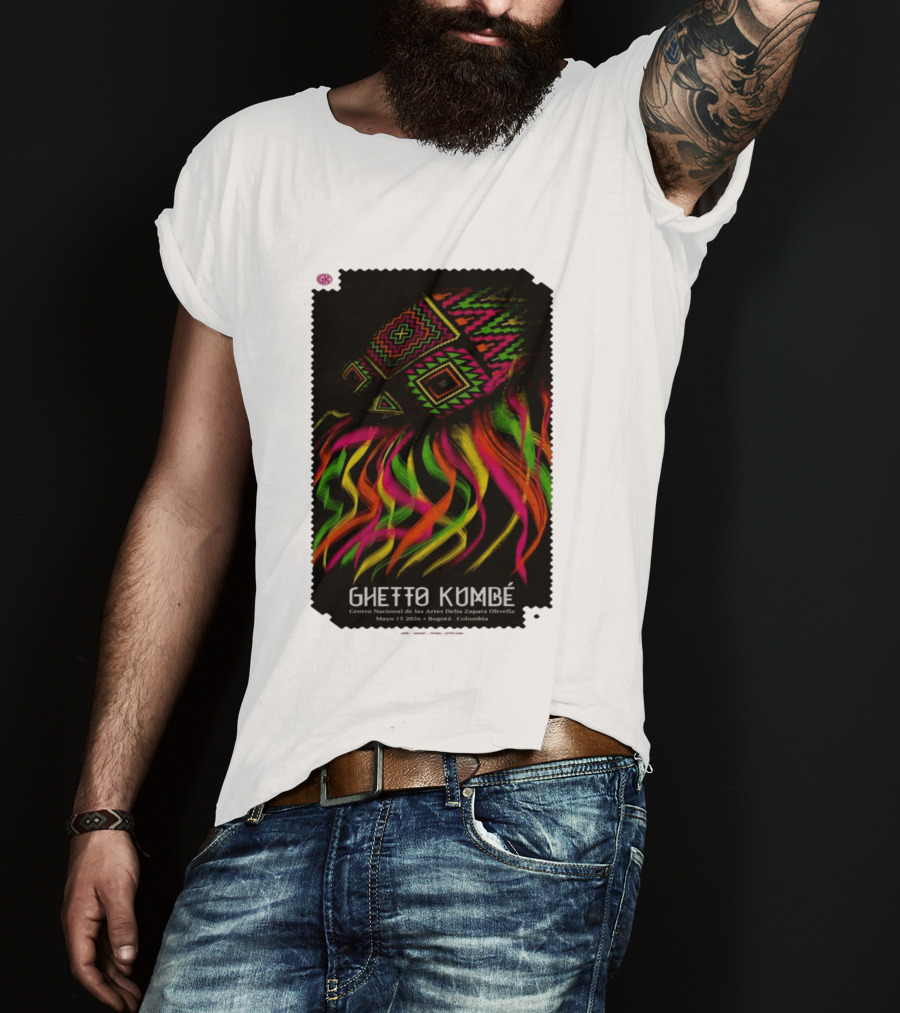 Ghetto Kumbé Centro Nacional De Las Artes Delia Zapata Olivella Bogotá Colombia Mayo 15 2026 T-Shirt