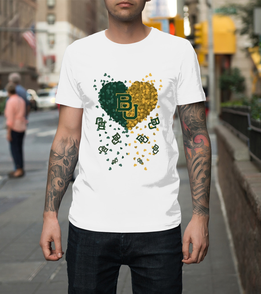 Heart Of Baylor Bears BU Football 2026 T-Shirt