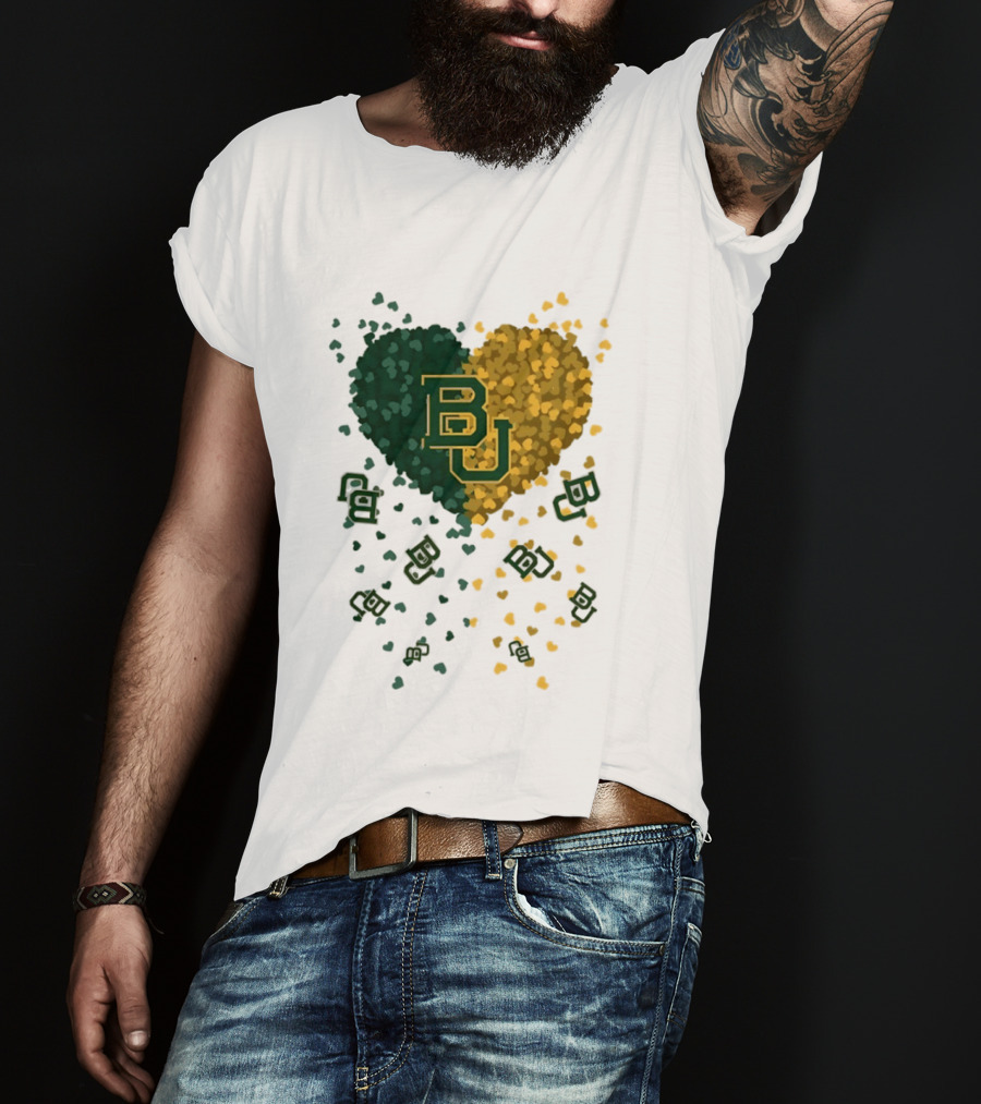Heart Of Baylor Bears BU Football 2026 T-Shirt