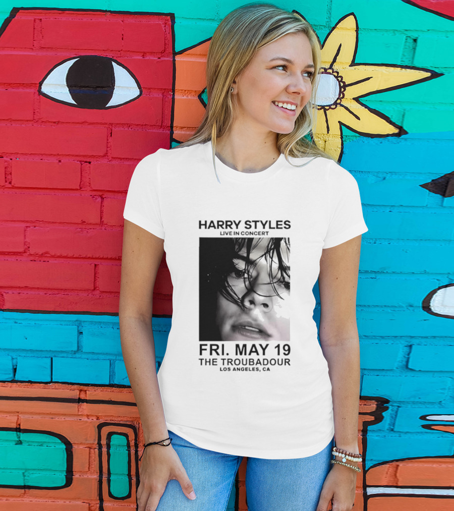 Harry Styles Live In Concert Fri May 19 The Troubadour Los Angeles 2026 T-Shirt
