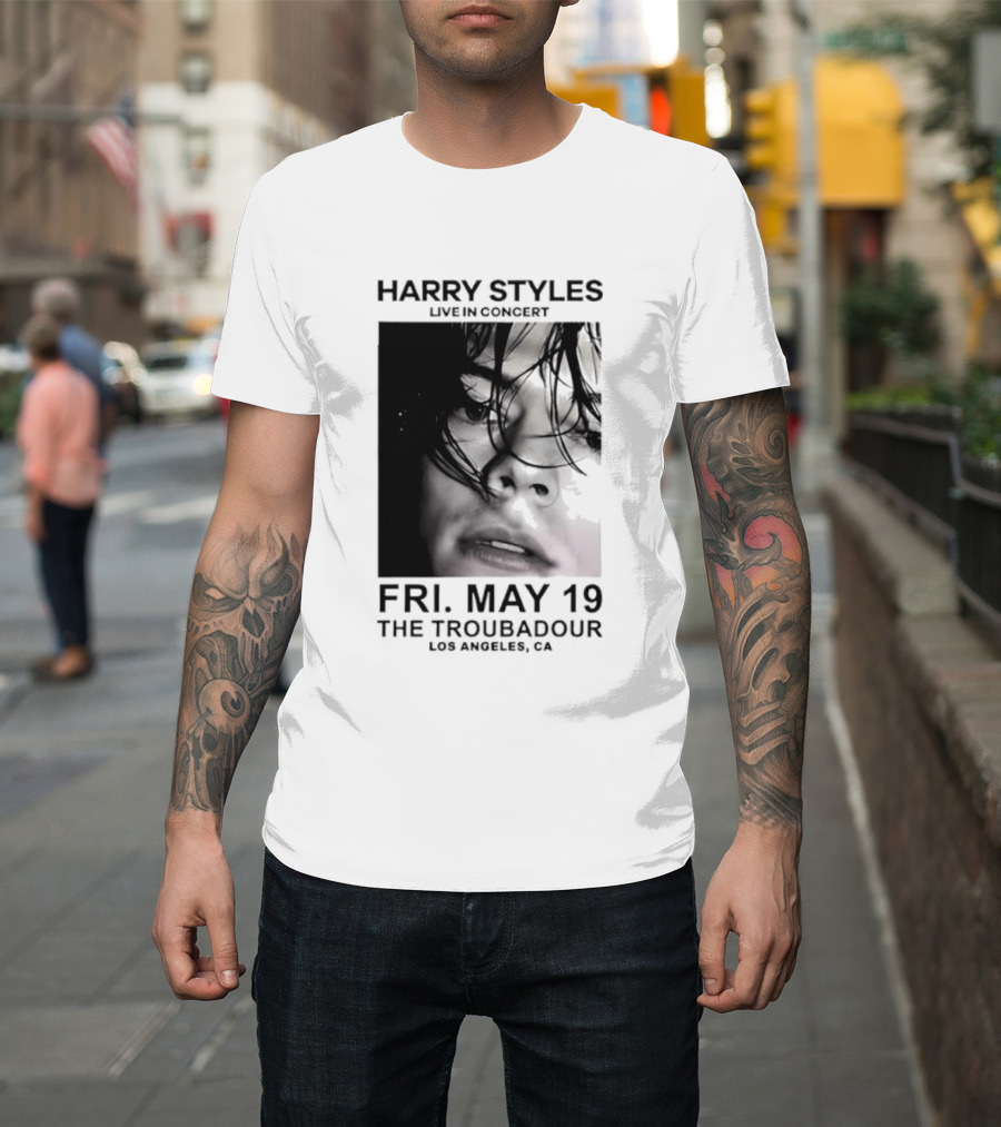 Harry Styles Live In Concert Fri May 19 The Troubadour Los Angeles 2026 T-Shirt