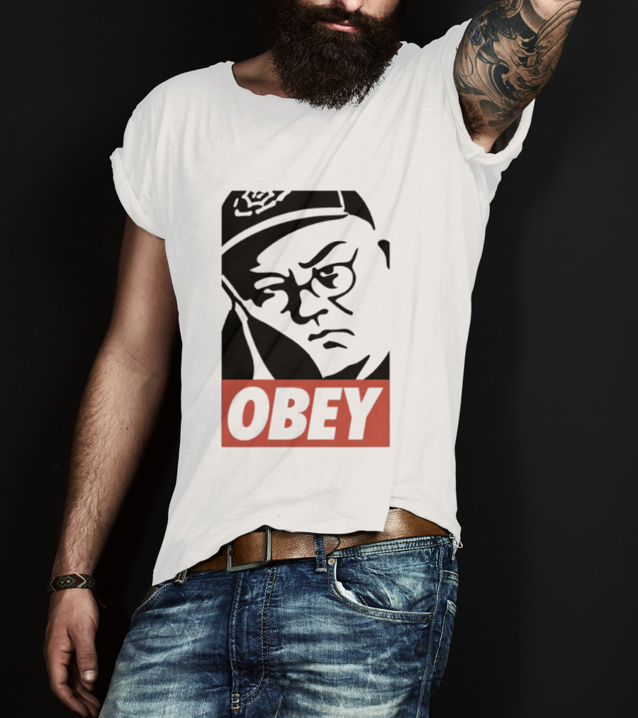 Obey Giant Face Shepard Fairey Street T-Shirt