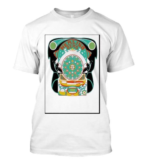 Healing Gems Fall Tour 2026 Psychedelic T-Shirt