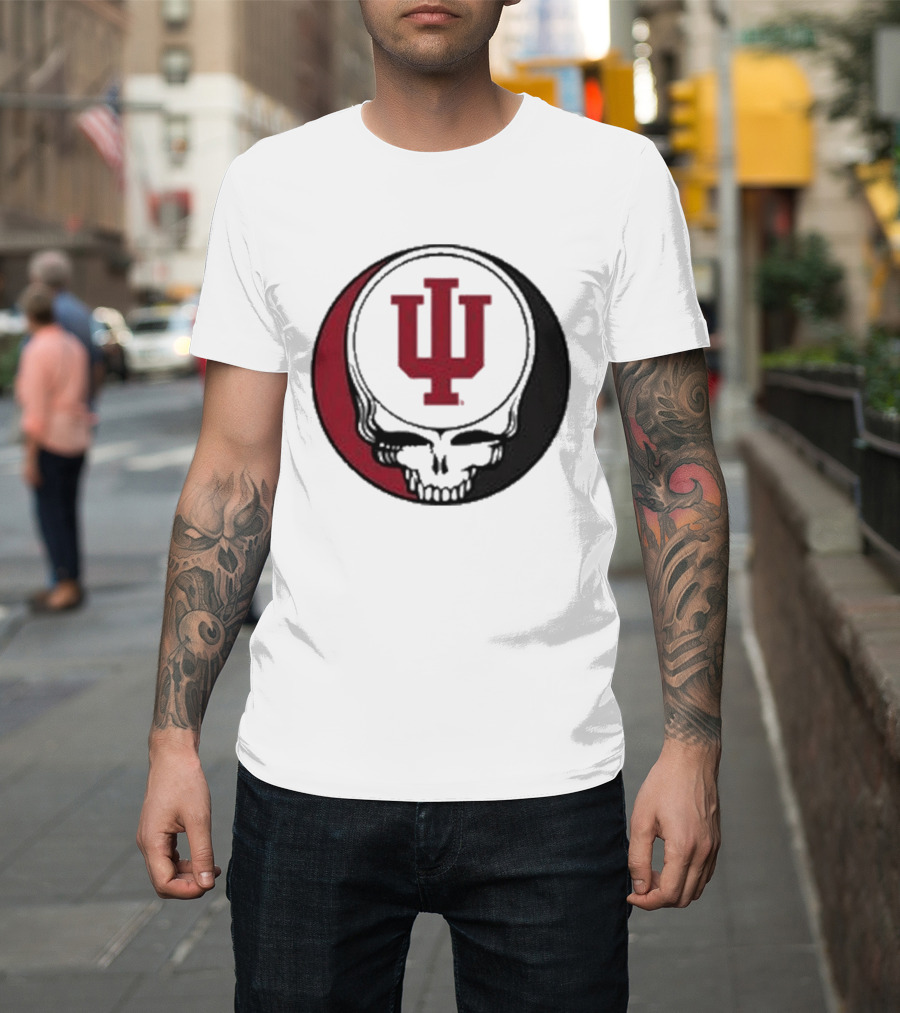 Indiana University Grateful Dead Steal Your Face T-Shirt