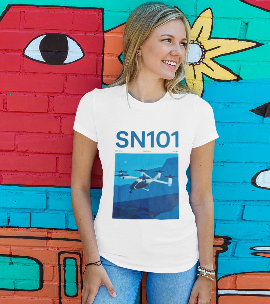 SN101 Joby Aviation First Flight Electric Air Taxi Innovation T-Shirt